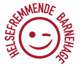 Bildet viser logo for Helsefremmende barnehage - Klikk for stort bilde